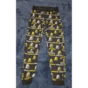 Oregon Duck Black Sleep Pants Men's Size Small